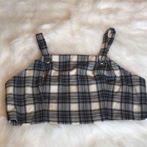 Plaid Crop Top
